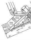 Plan of levelling of construction routes